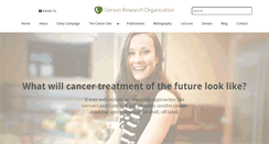 Desktop Screenshot of gerson-research.org